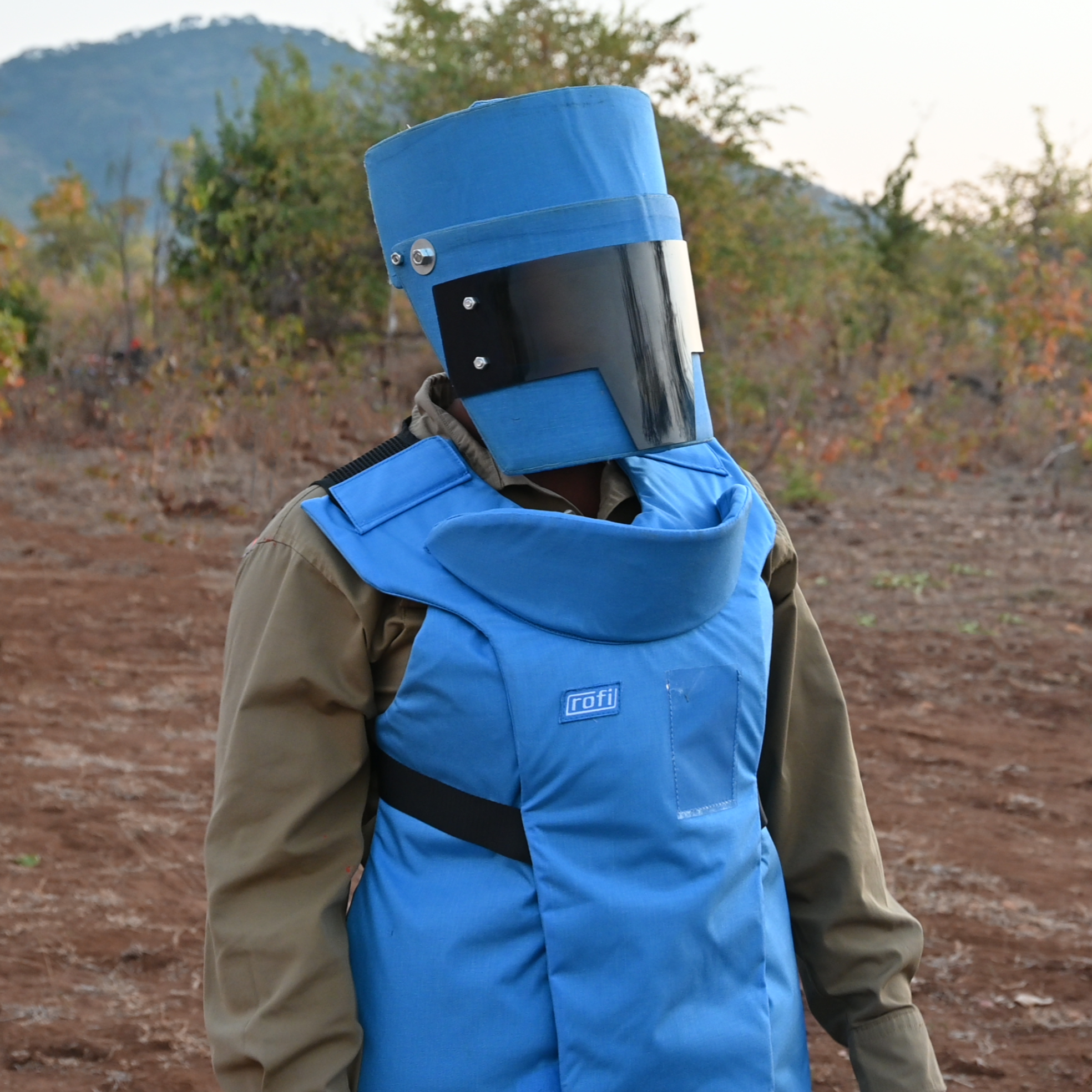 ROFI Corinthian visor and EVA apron